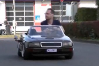 Aranyos és menő ez az apró Audi kabrió