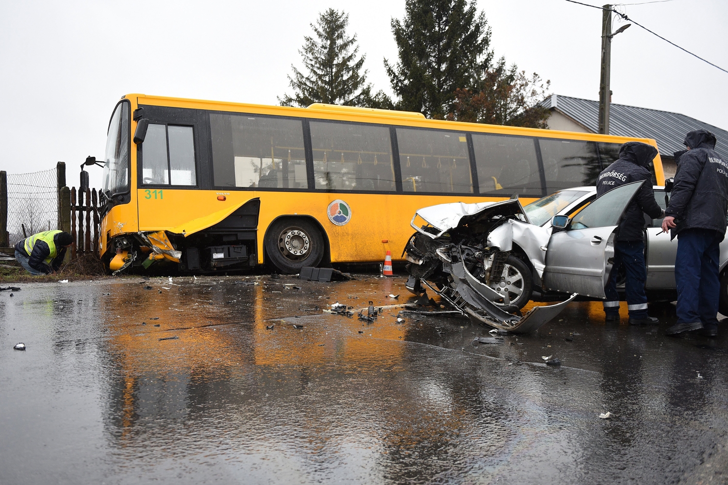 Képeken a nagykállói halálos baleset 6