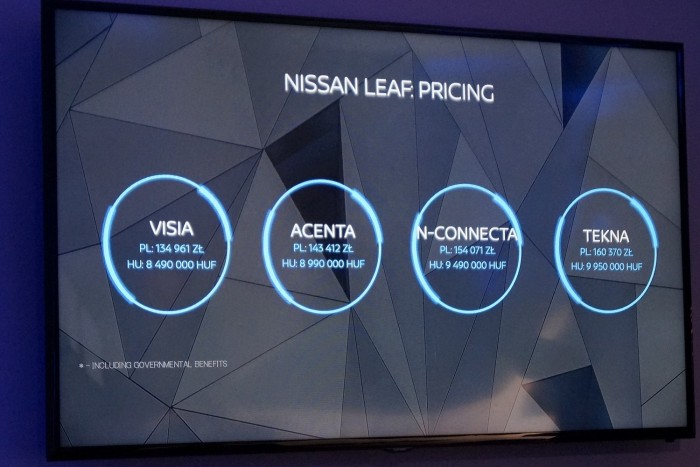 Itt az új Nissan Leaf: immár nemcsak jó, szép is 87 Itt az új Nissan Leaf: immár nemcsak jó, szép is 87