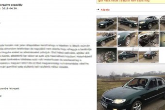 Szerelmi viszály miatt eladó szerencsétlen Mazda