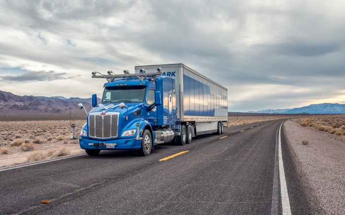 Átszelte Amerikát egy önvezető teherautó 1