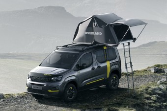 Kalandbarát utasfurgon a Peugeot-tól