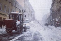 Pupillatágító fotókon az évszázad havazása Oroszországban 23