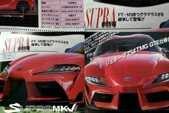 Lebukott a Toyota Supra