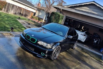 Felvillanyozták ezt a BMW 3-as kupét