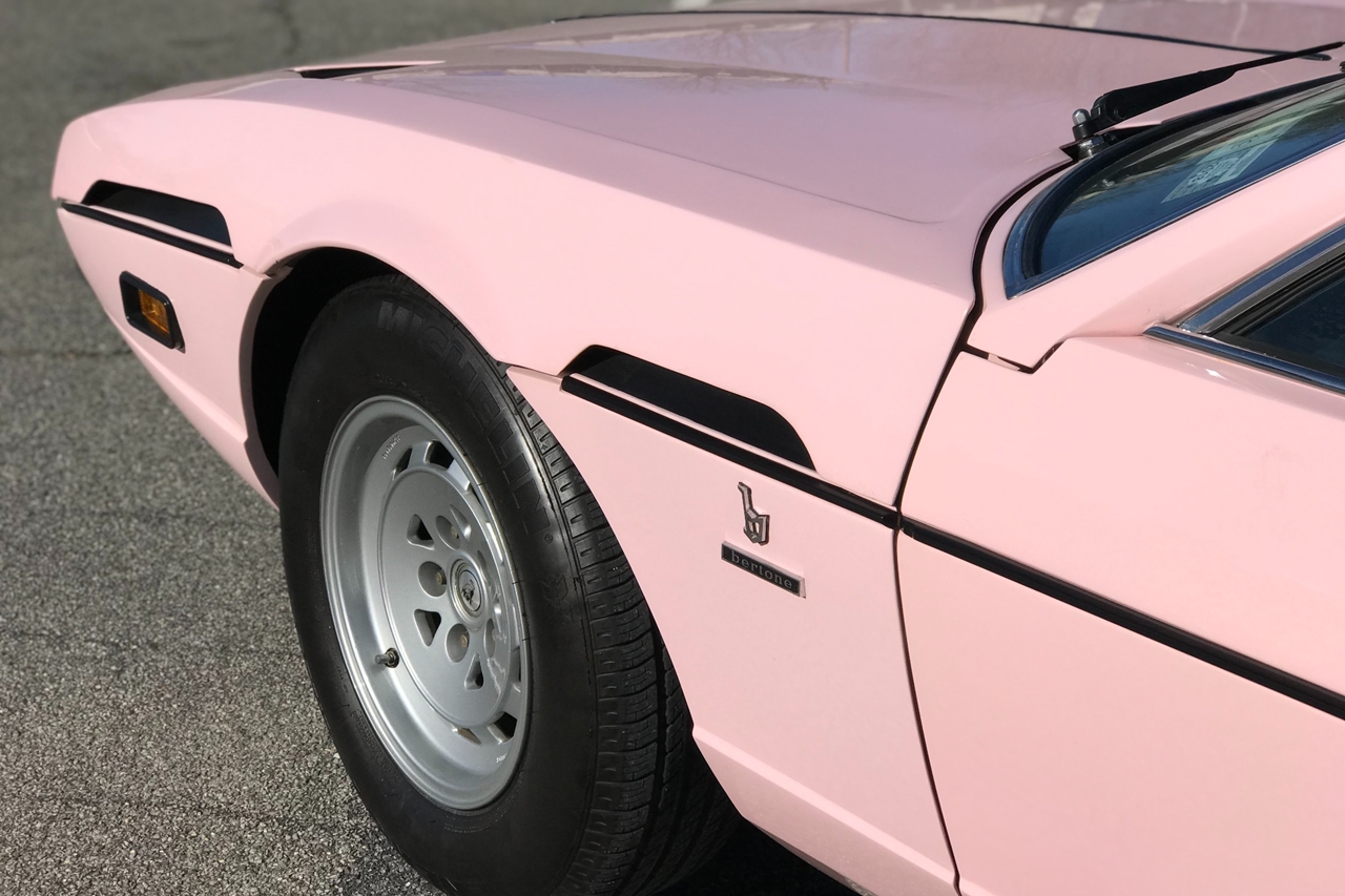 A ’70-es évek botrányhőse ez a pink Lamborghini 6