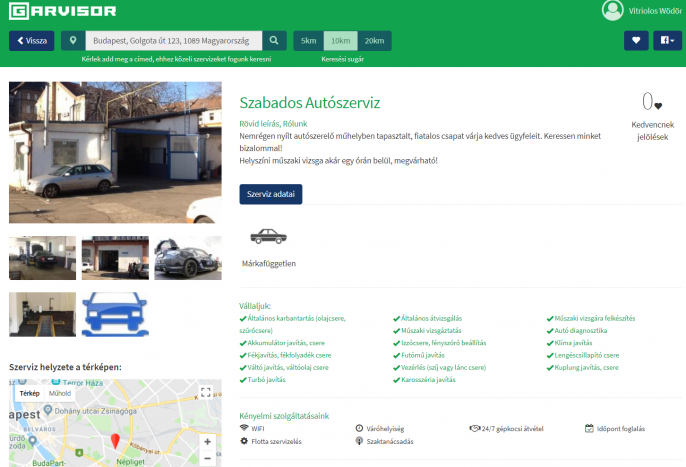 Új közösségi appban az összes megbízható autószerviz (x) 3