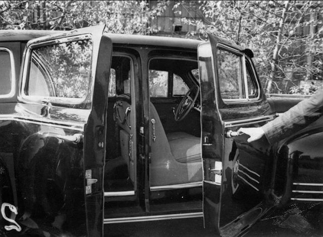 Sosem látott képek kerültek elő Sztálin páncélozott autójáról 8