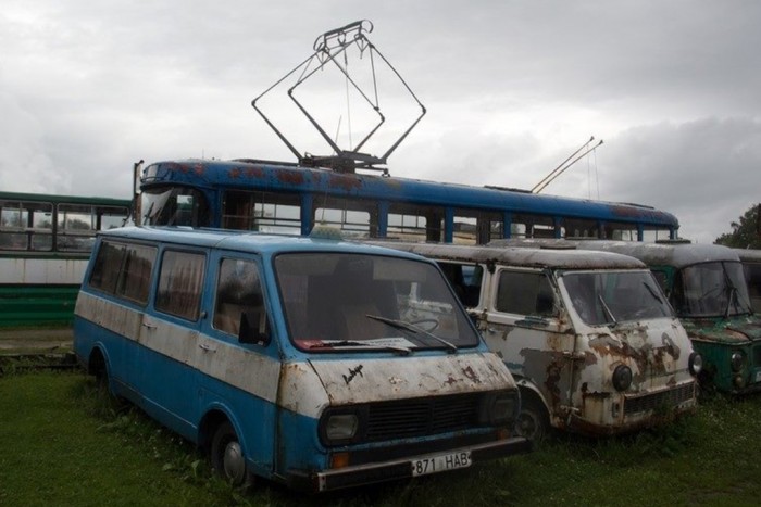 Pusztuló szovjet verdákkal van teli ez az észt múzeum 6