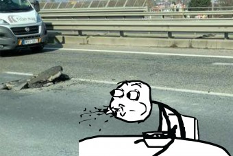 Ez a 10 fotó mutatja, hogy miért életveszélyes az M1-esen autózni