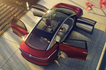 Volkswagen I.D. Vizzion: Klubhelyiség négy keréken