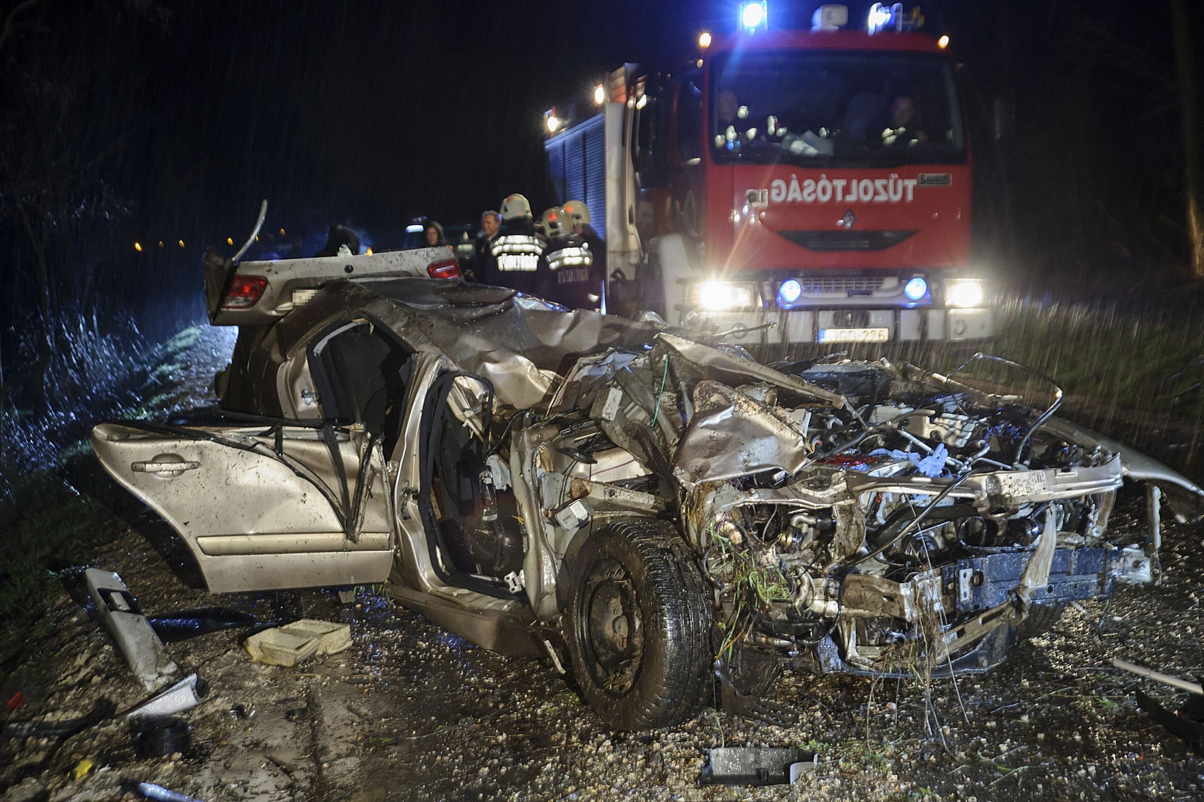Fotók a 31-es főúton történt tragikus balesetről 1