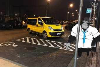 Így büntesd szelíden a bunkón parkolókat!