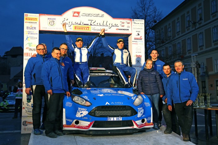 Hadik András győzelmével indult a raliszezon