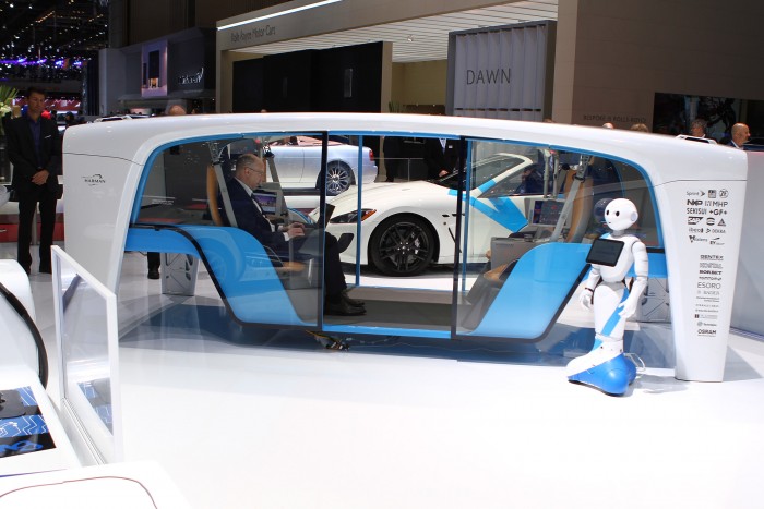 Önállóan közlekedő alvázra rakott doboz a jövő autója