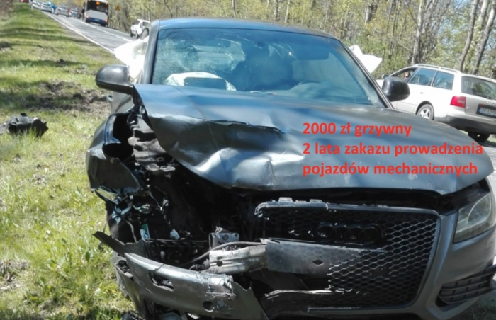 Két évre vonták be az audis jogosítványát ezért a balesetért