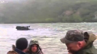 Mindenre számítanál egy folyó közepén, de erre nem