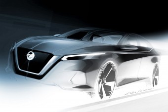 Jön az új Nissan Altima, brutális lesz