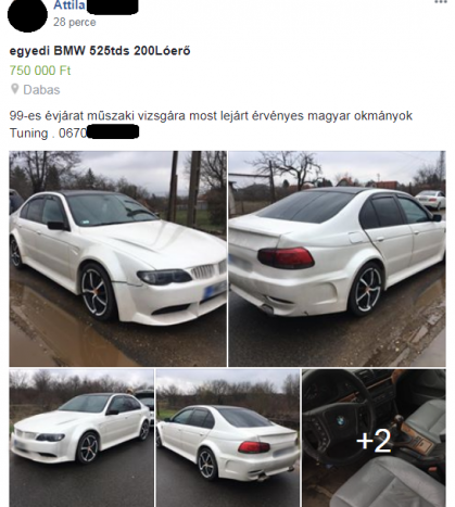 Eladó hazai tuning BMW, amit csak fél szemmel mertünk megnézni 7 | Vezess Eladó hazai tuning BMW, amit csak fél szemmel mertünk megnézni 7
