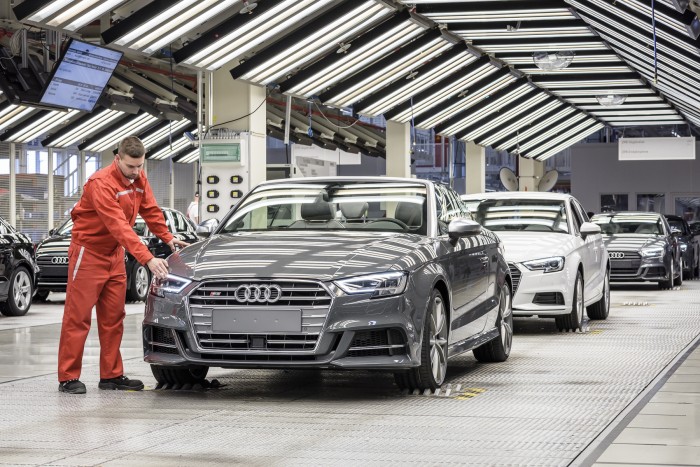 Húsz éve készülnek Audik Győrben