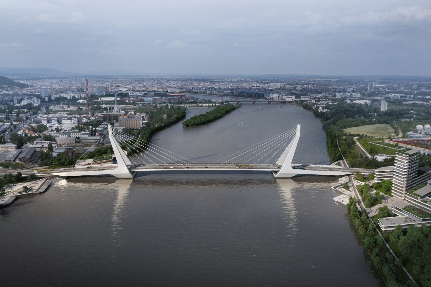 Ilyen lehet majd az új híd Budapesten 4