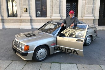 Ezt a Mercit Niki Lauda járatta be