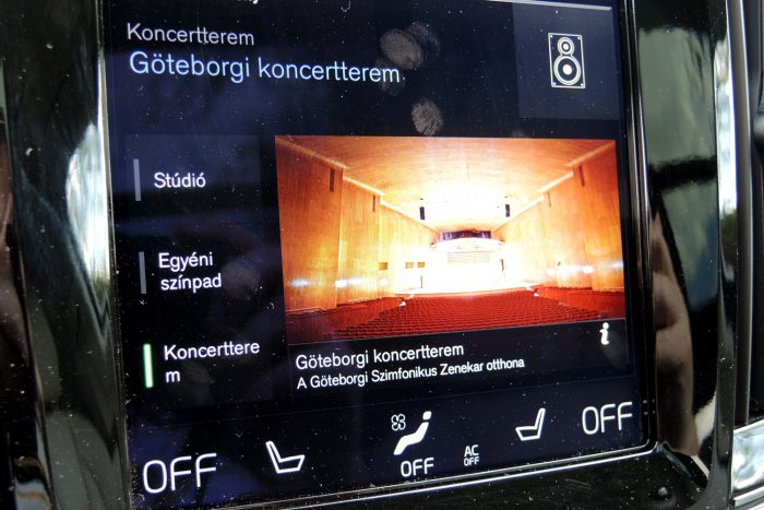 Volvo V90 CC – a luxusbunker 100 Koncerttermet is szimulálhat a hifi
