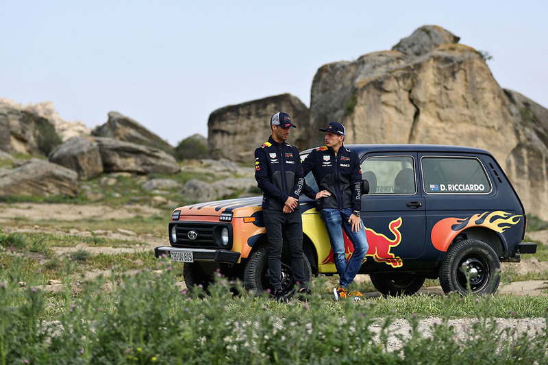 F1: Ricciardóék Lada Nivával csapattak – videó 1