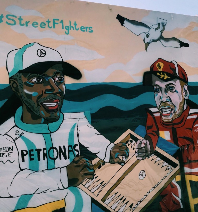 F1: Ilyen gáz graffiti még sosem készült Kimiről 2