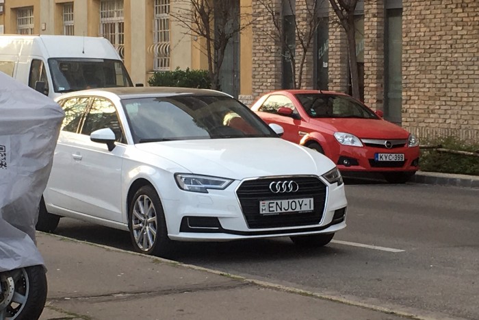 Ez a legélvezetesebb magyar egyedi rendszám 1