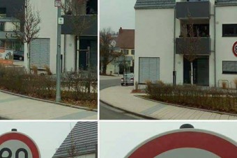 Istenesen átverték az autósokat ezzel a KRESZ-táblával