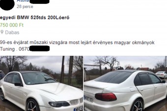 Eladó hazai tuning BMW, amit csak fél szemmel mertünk megnézni
