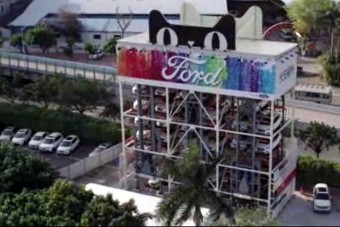 Ford-kiadó automatát építettek Kínában