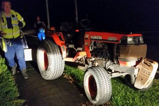 Csigatempóban üldözték a rendőrök a traktortolvajt