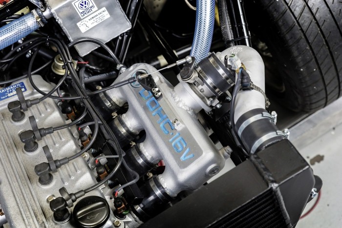 Két motor is jutott ebbe a bitang kettes Golfba 6