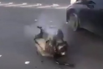 Megfejthetetlen, rejtélyes videó robbanó motorral