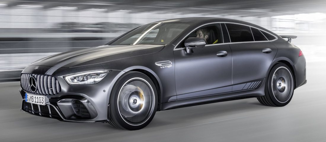Itt a négyajtós AMG GT bevezető különkiadása