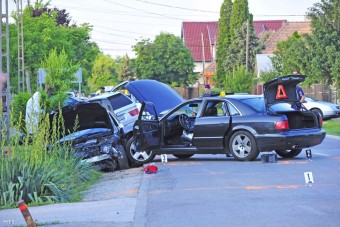 Lövöldözés, autós üldözés és verekedés Gyálon