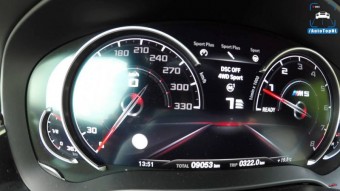 Így gyorsul az új BMW M5 308 km/órára