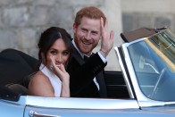 Elektromos veteránnal autózott Harry és Meghan 9