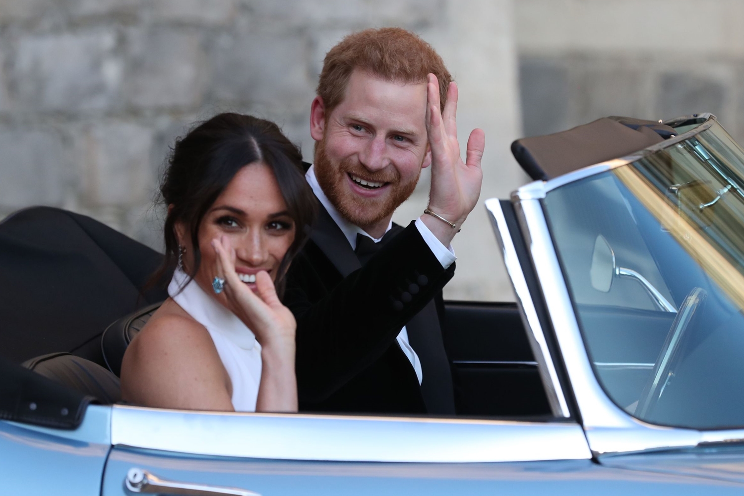 Elektromos veteránnal autózott Harry és Meghan 4