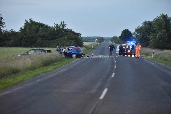 Képeken a 86-oson történt baleset 6