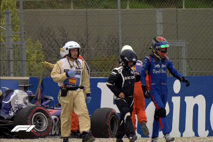 F1: Durva balesettel végződött az utolsó edzés