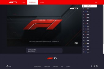 F1: Besült az internetes közvetítés