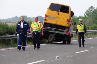 Képeken az M5-ösön történt baleset