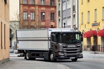 Margarinnal hajtott teherautót vezettünk