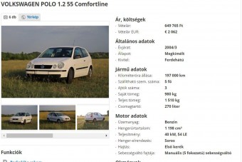 A magyar apuka valószínűleg megírta minden idők használtautó-hirdetését
