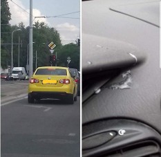 Beköpött egy budapesti taxis a lehúzott ablakon?