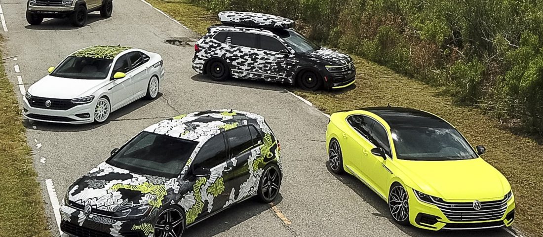 Különleges VW-tanulmányok neonsárgában