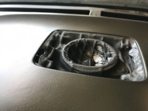 Napsütés olvasztott meg egy autót Oroszországban